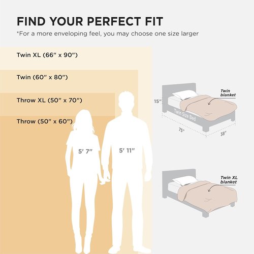 Bedsure GentleSoft Twin Blanket - Cozy Fleece Blanket for College Dorms | Off White, 60x80 Inches
