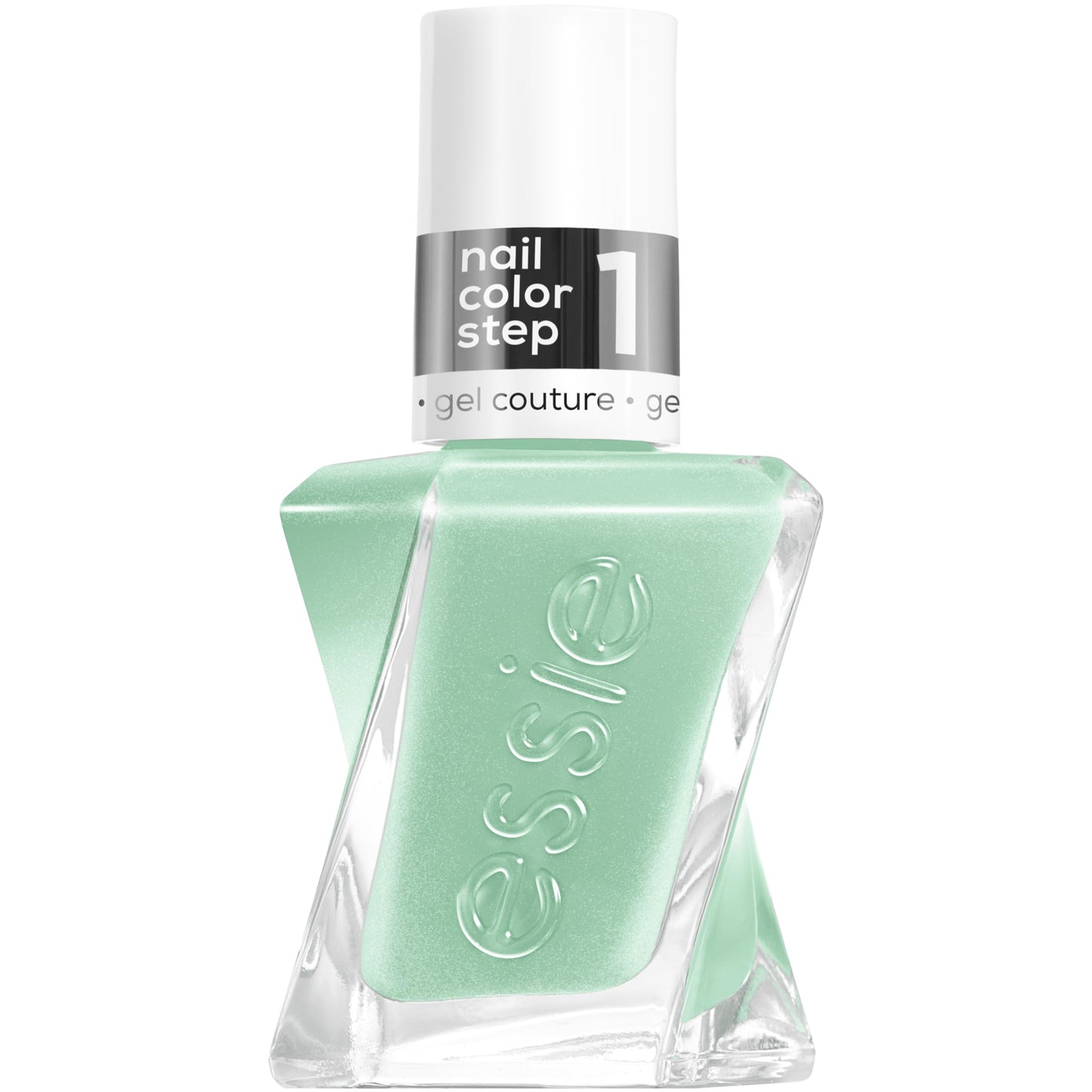 Essie Gel Couture Longwear Nail Polish Kit, Sheer Nude Pink, Fairy Tailor + Top Coat, 0.46 fl oz each