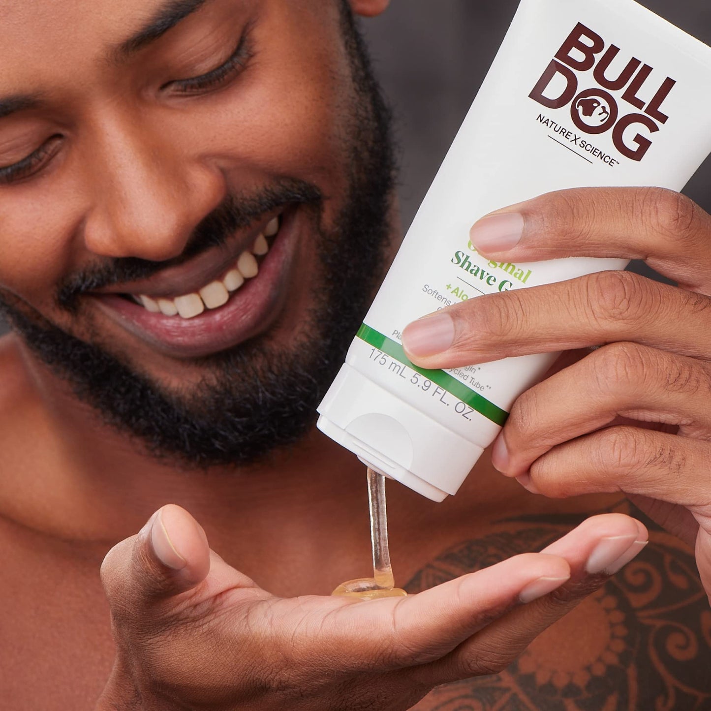 Bulldog Mens Skincare and Grooming Original Beard Oil for Men with Aloe, Camelina & Green Tea, 1 Fl. Oz.