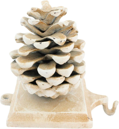 HomArt Stocking Holder, Pinecone, Cast Iron