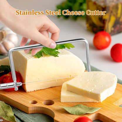 Cheese Slicer Cutter Accessories, Sturdy Steel Wire Butter Slicer for Kitchen, 6 inch