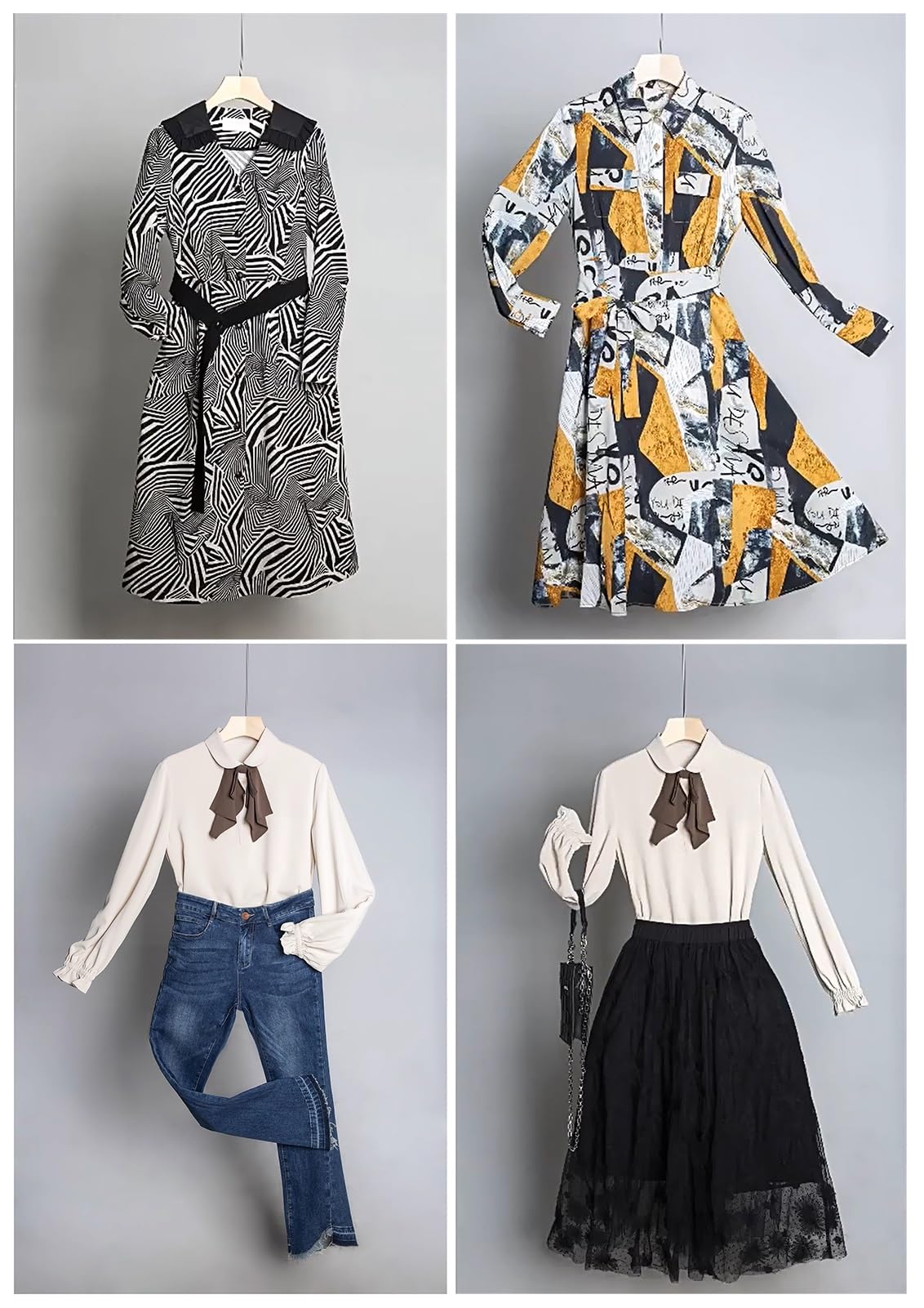 Flexible Clothing Mannequin Display, Female Outfit Hangers for Shops, Detachable Portable Clothes Rack, Full Body Mannequin Dress Form Torso