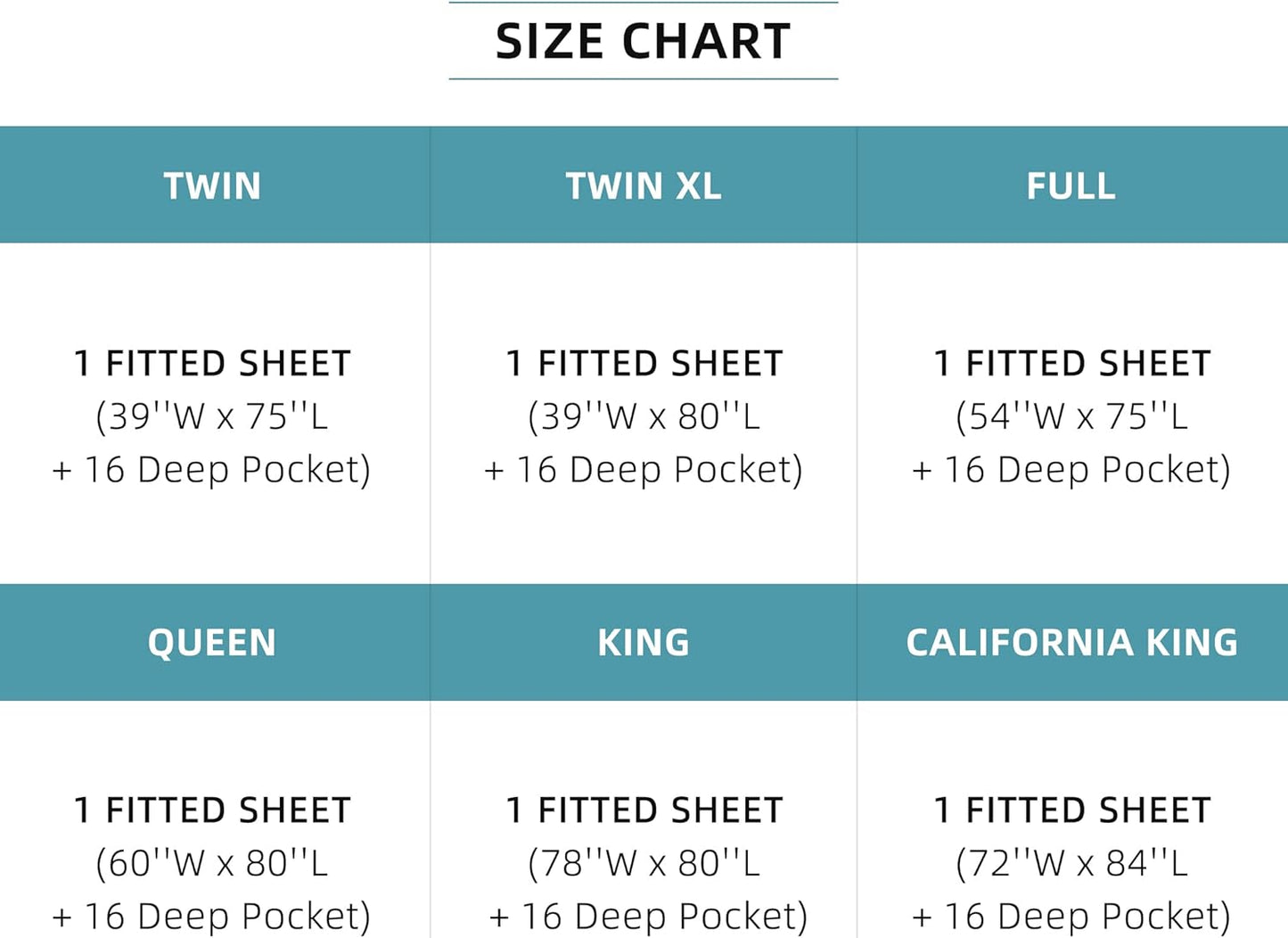 Mohap Twin Fitted Bottom Sheet, Deep Pocket, No Pilling, Double Brushed Microfiber, Pink