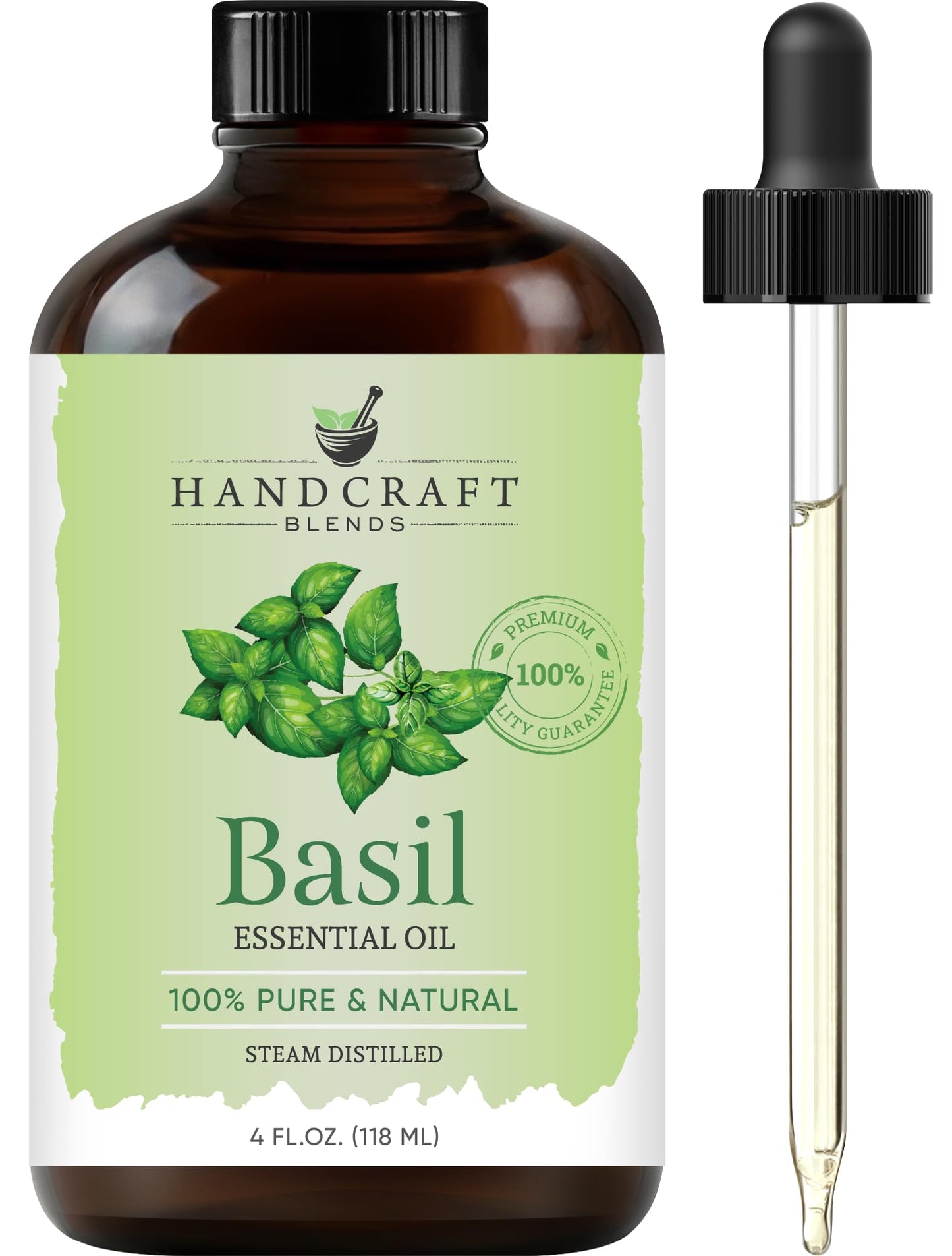 Handcraft Blends Lavender Essential Oil – Huge 4 Fl Oz – 100% Pure and Natural – Premium Grade Essential Oil for Diffuser and Aromatherapy, Skin, Massage, Candle and Soap Making Fragrance