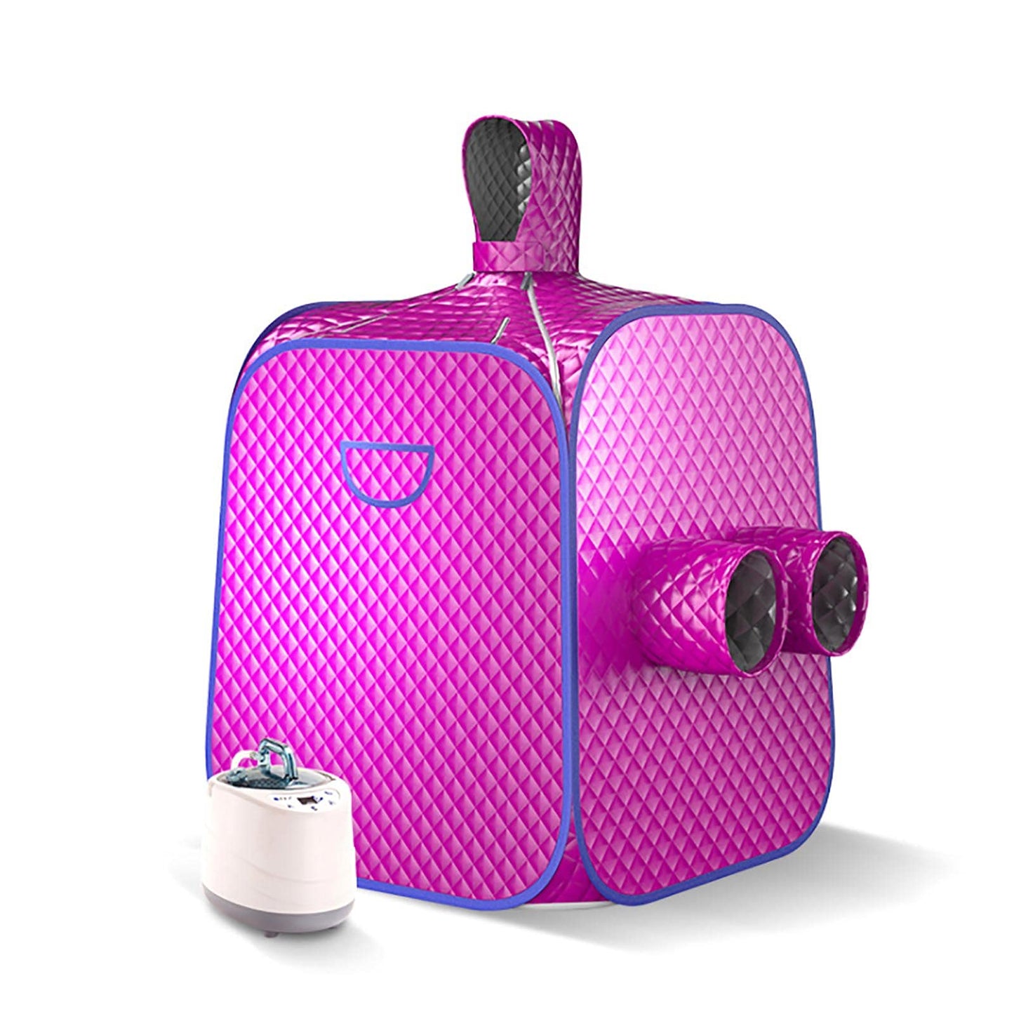 Home Spa Steam Sauna Kit Personal Full Body Portable Spa Sauna Hat Tent 2L Portable Light Sauna with Remote Control Timer