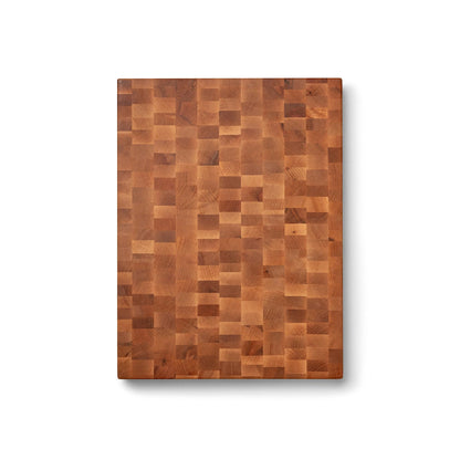 John Boos CCB Series Rectangular Wooden Maple Cutting Board 20”x15” – 2.25” Thick, 21-lb Reversible Butcher Block with End-Grain & Finger Grips – Made in the USA