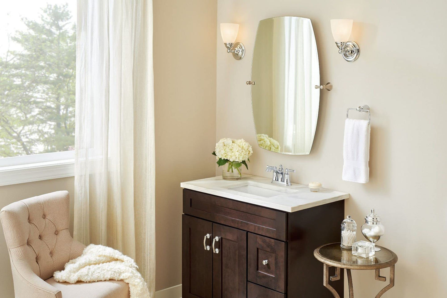 Moen YB2186BN Dartmoor Towel Ring, Brushed Nickel