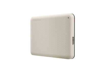 Toshiba Canvio Advance 2TB Portable External Hard Drive USB 3.0, White - HDTCA20XW3AA