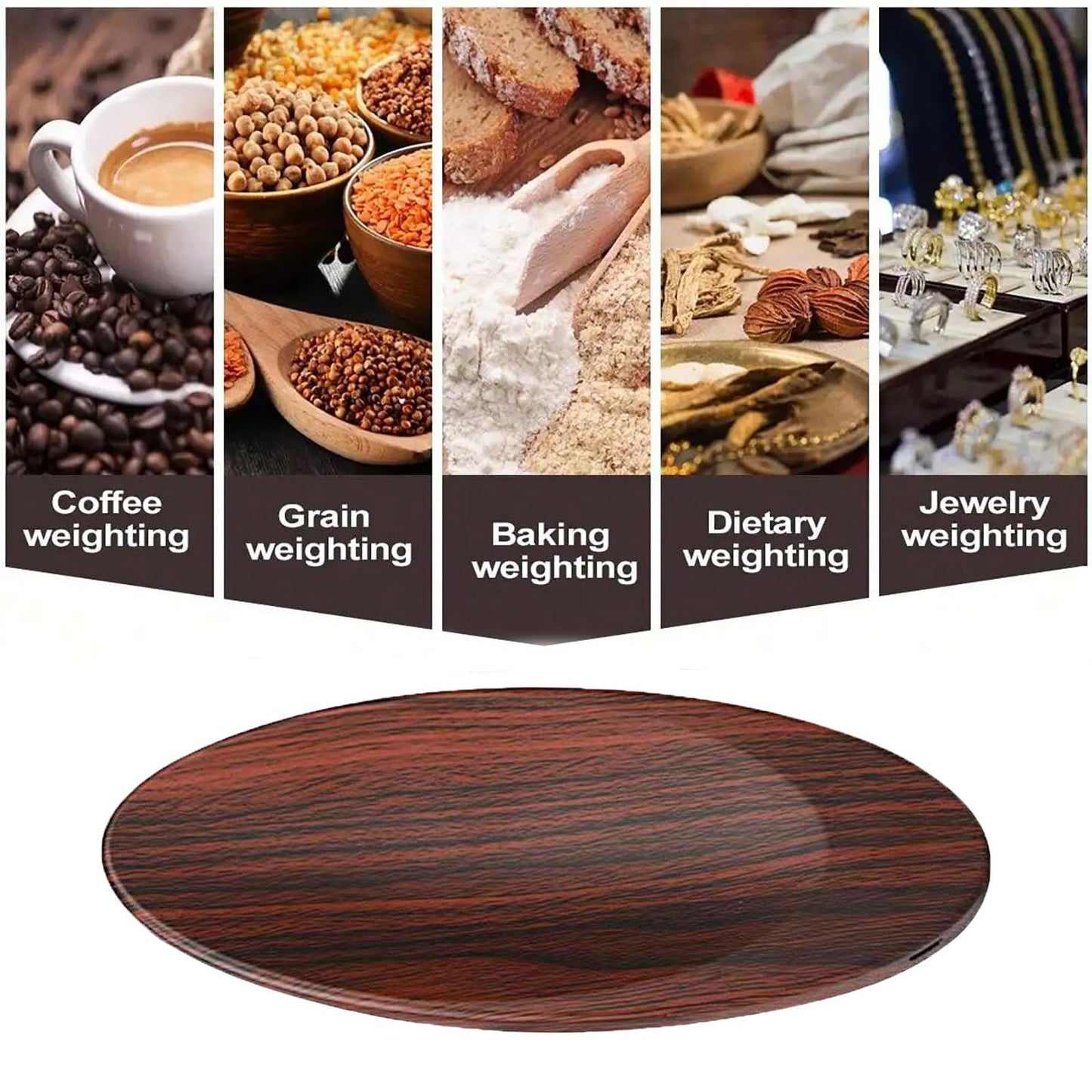 Eysbiy Coffee Scale with Coffee Spoon, High Precision 500g/0.1g Rechargeable Digital Tea Scale for Brewing, Portable Mini Kitchen Scale for Espresso, Baking, Jewelry