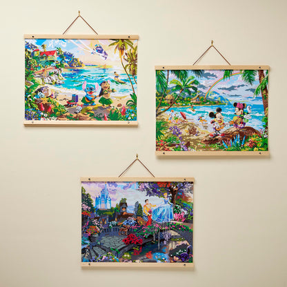 Cra-Z-Art Disney Dreams Collection Deluxe Paint by Number Thomas Kinkade Mickey & Minnie in Hawaii