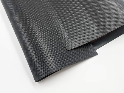 LAMINET WeatherProof Heavy Duty Rug 17"x26" Black Easy Clean Indoor/Outdoor Non-Slip Water Absorbing Mat