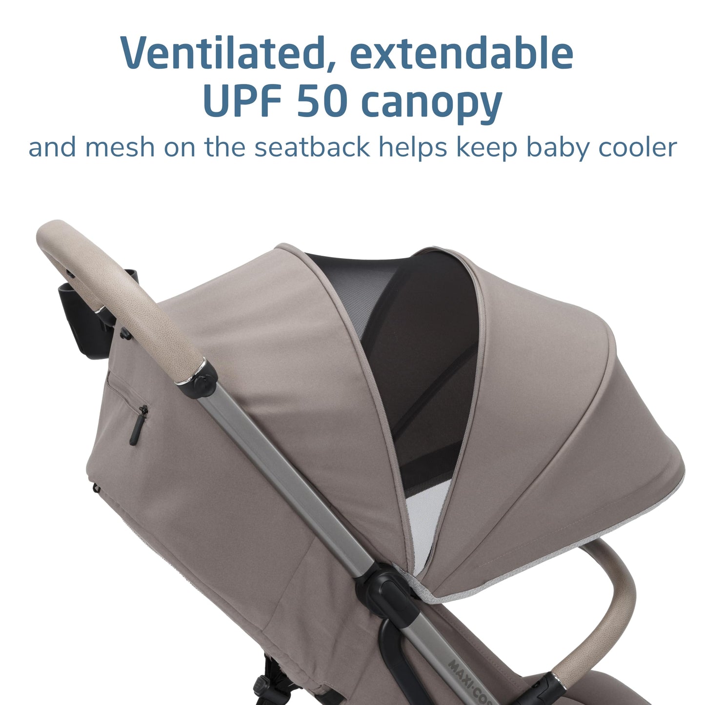 Maxi-Cosi Oxford Cabin Lightweight Travel Stroller, Truffle