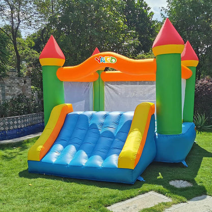 YARD Bounce House, Inflatable Bounce House with Slide for Kids 5-12, Bouncy House with Blower for Outdoor Backyard/Indoor, 12ft x 9ft x 8ft Bouncy Castle, Jump House for Adult Toddlers Kids Party