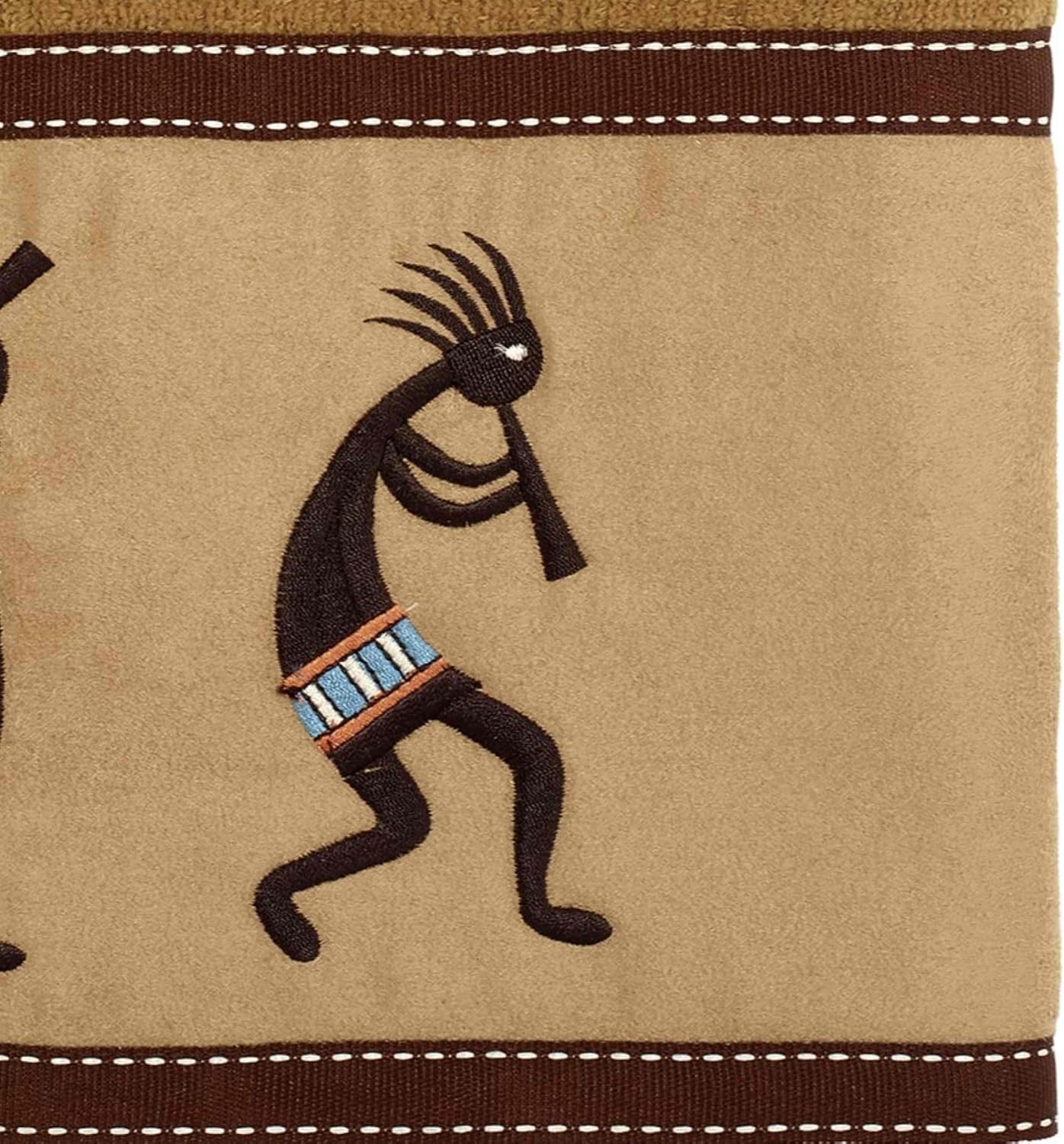 Avanti Linens Kokopelli Bath Towel, Nutmeg