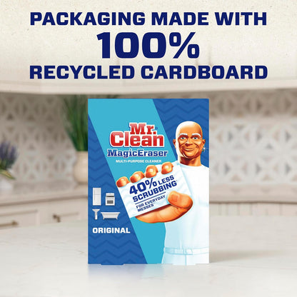 Mr. Clean Magic Eraser Cleaning Pads - Durafoam Technology, 19 Count for Effortless Cleaning