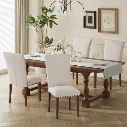 COLAMY Upholstered Dining Chairs Set of 4