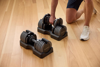 Nordictrack 55 lb Select-a-Weight Dumbbell Pair