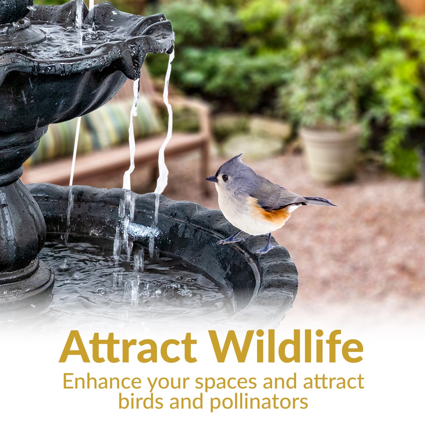 Sunnydaze 57" H Welcome 3-Tier Water Fountain - Large Electric Water Fountain with Pineapple Topper for Garden, Patio or Yard - Deep Espresso