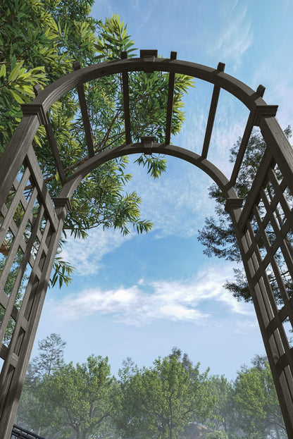 Charcoal Rosewood Arbor