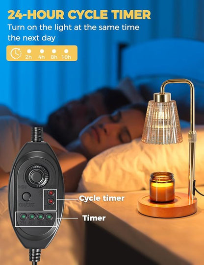 GODONLIF Candle Warmer Lamp - Dimmable with Timer | Perfect Birthday & Housewarming Gift for Women, Moms