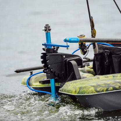 Pelican Catch Mode 110 TR Fishing Kayak - Angler Fishing Kayak with Ergoboost Seating System - Gear Rails -Venom - 10.5 ft