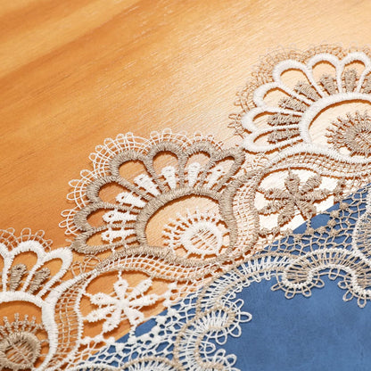 120 Inches (16x120 inch, Vintage Lace Dining Table Runner, Floral Coffee Table Runners for Kitchen Home Christmas Party
