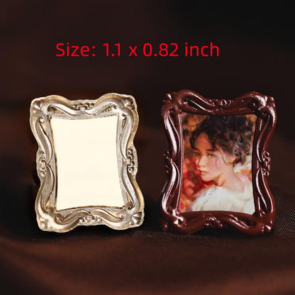 3D Embossed Frame Wax Seal Stamp, Frame Relief Carving Sealing Stamp Set with 150Pcs Red Green Gold White Sealing Wax Beads in 5 Color, Melt Spoon Pen Kit for Wedding and Christmas (KM09)