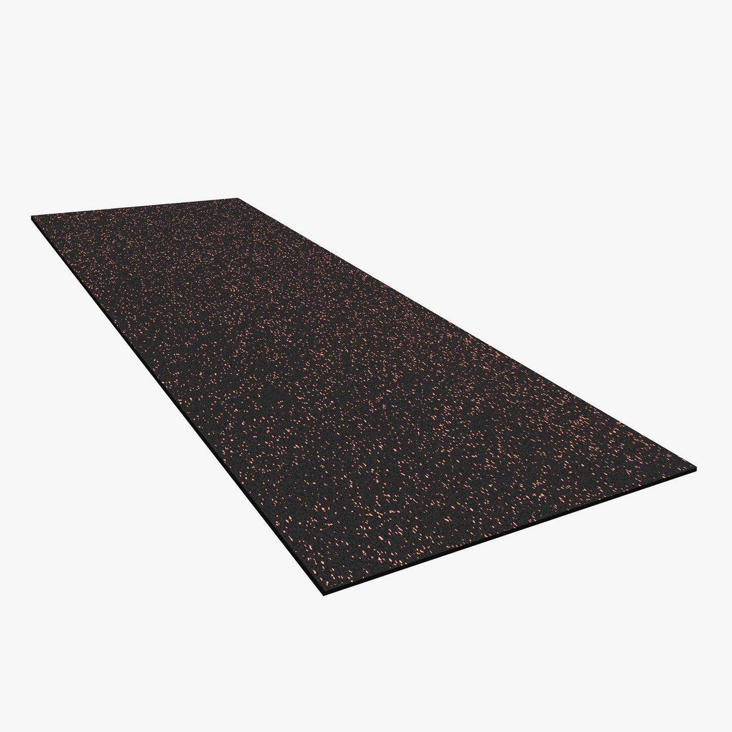 IncStores 1/4" Tough Rubber Roll (4' x 10') - Excellent Gym Floor mats for Medium/Large Equipment and Light/Moderate Free Weights (5 Mats - 4'x10' Brick Red)