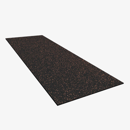 IncStores 1/4" Tough Rubber Roll (4' x 10') - Excellent Gym Floor mats for Medium/Large Equipment and Light/Moderate Free Weights (5 Mats - 4'x10' Brick Red)
