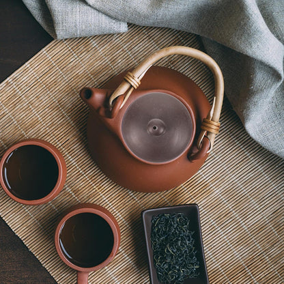 Ceramic Teapot Lid, Universal Repair Lid for Purple Clay Teapot, Replaceable Lid for Teapot