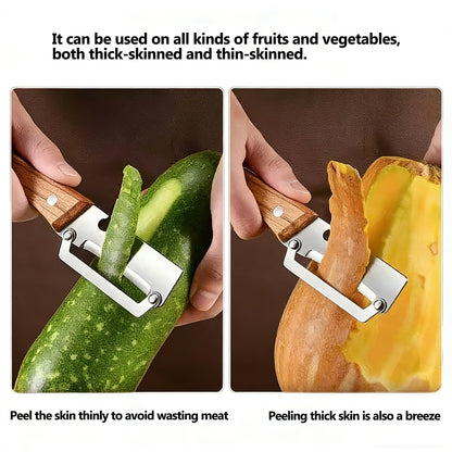 2pcs Multi-Functional Vegetable Peeler for Kitchen,2 in 1 Multi Functional Vegetable Peele,for Fruit Apple Potato Pumpkin Papaya Zucchini
