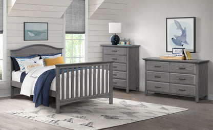 Soho Baby Chandler Premium 5-Drawer Dresser Chest, Graphite Gray
