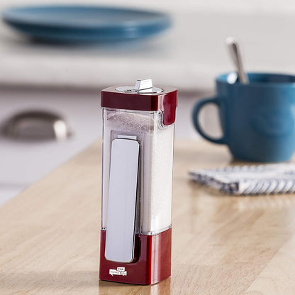 Honey-Can-Do Zevro Pro Sugar 'N More Dispenser, Red