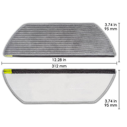(5 Pack) Replacement Mop Pads for Shark AV2800ZE, RV2820YE, RV2820ZE, AV2820S, AV2820AE, RV2800AE, RV2800S, RV2800YE, RV2800ZEUS, AV2810ZE, AV2810YS, RV2810YS, UR2850YS, UR2850YEUS, UR2860YS