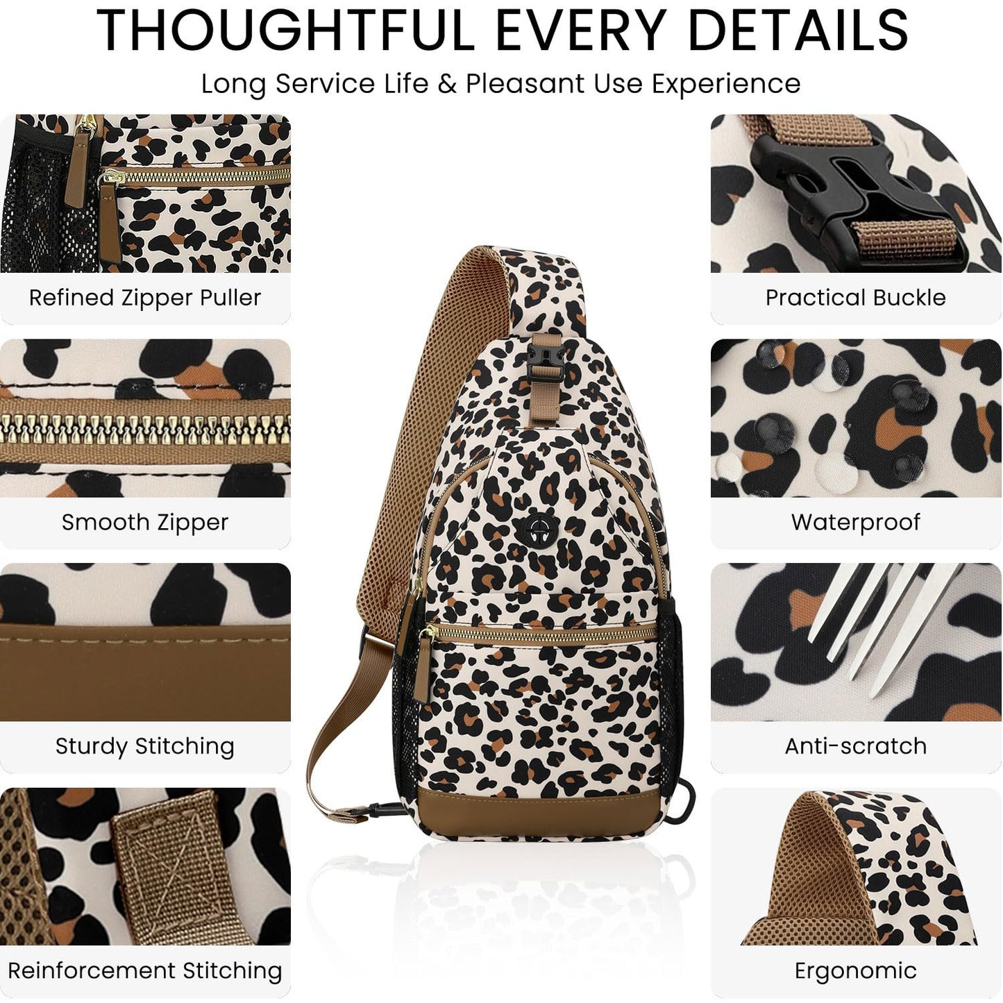 Small Crossbody Purses Bags for Women Men Travel, Chest Sling Bag Women Casual Cross Body Bag for Woman Sling Backpack