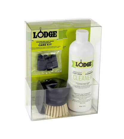 Lodge A-CAREE1 Enameled Cast Iron and Stoneware Care Kit, One Size, Assorted