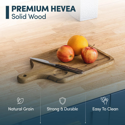 AllForWood 60''L x 36''W x 1.5''Th Hevea Solid Wood Butcher Block Countertop, Butcher Block Table Top for DIY Washer Dryer/Island/Kitchen Countertop (Unfinished)
