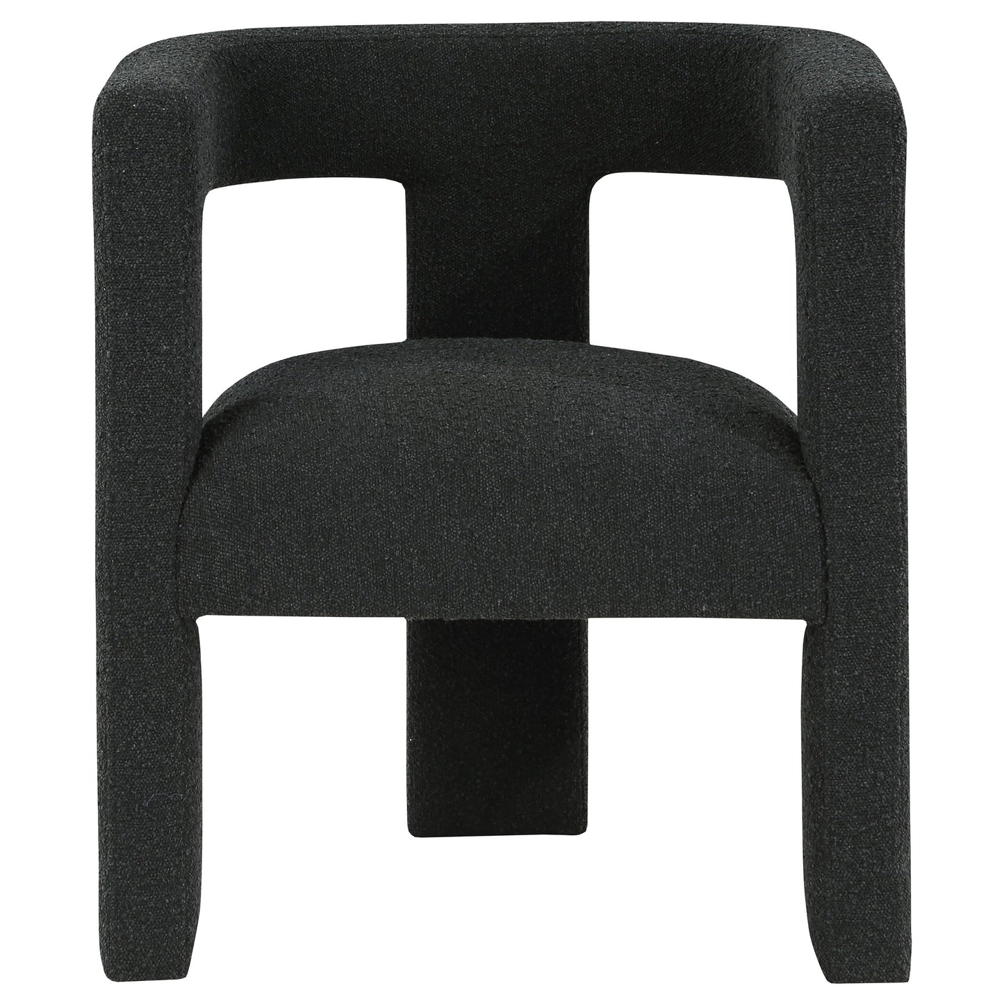 Coaster Home Furnishings Petra Boucle Upholstered Accent Side Chair Black 902882