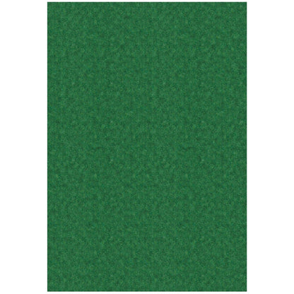 Ottomanson 6'6" x 51' Hallway Runner - Extra Durable Non-Slip Rug Mat for Indoor & Outdoor Use - Ideal for Kitchen, Entryway & Garage - High-Traffic Carpet, Green