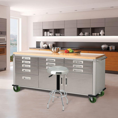 4 Inch High Temperature Casters Wheels, Oven-Safe Bakery Rack Casters, -20°F to 550°F, Heavy Duty 1400 lbs Capacity, Baking Essential (12 Swivel)
