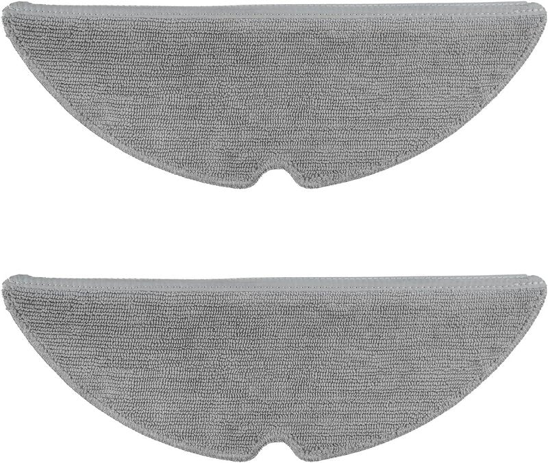 SHELIKI Compatible with D60S, D60S MAX, LiDAR Navigation Smart Vacuuming and Mopping Robot, Replacement Accessories Mop Pad (2 Packs)