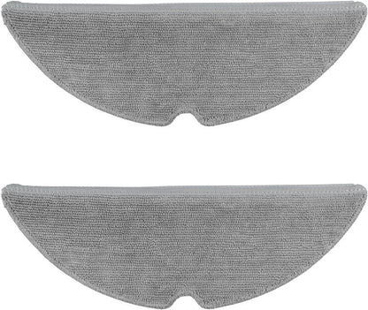 SHELIKI Compatible with D60S, D60S MAX, LiDAR Navigation Smart Vacuuming and Mopping Robot, Replacement Accessories Mop Pad (2 Packs)