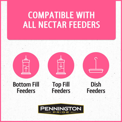 Pennington 100543828 ElectroNectar Hummingbird Food Ready to Use, Clear