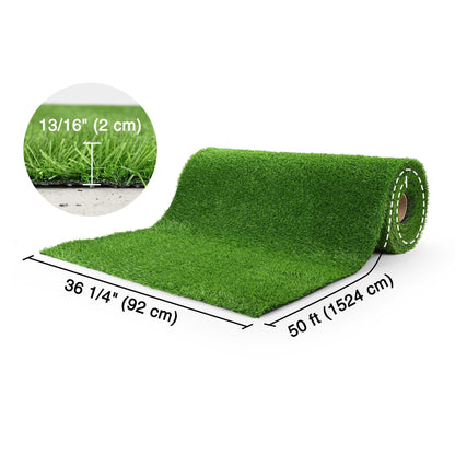 Yescom Sports Sled Strips Turf Gym Turf Flooring for Weight Sled Push Gym Equipment Outdoor Indoor Use 50'x3'x2PCS(300 Sq.Ft) 0.8" H