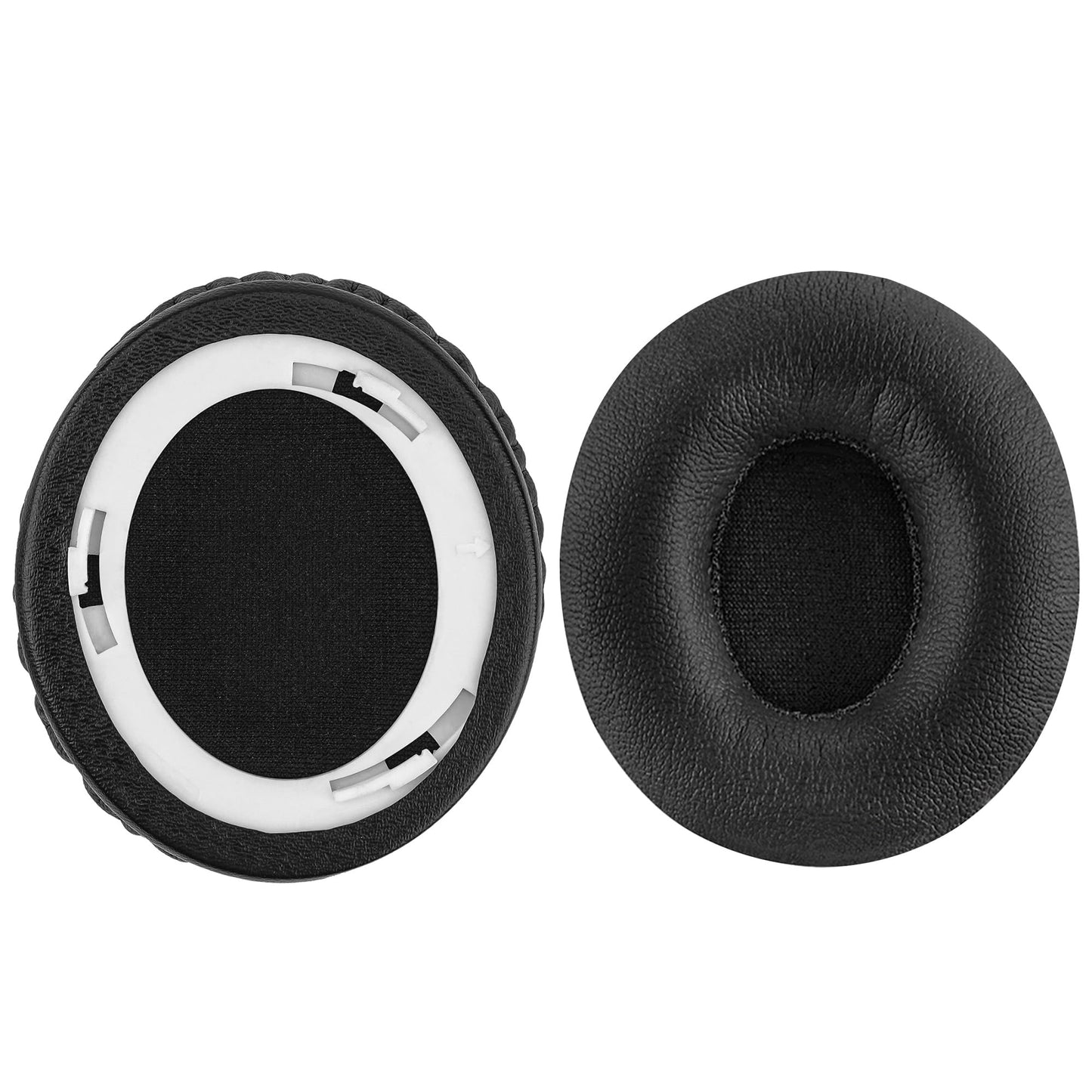 Geekria QuickFit Replacement Ear Pads for Beats Solo HD Headphones, Ear Cushions, (Not Compatible with Other Headphone Models), Repair Parts with Video Guide (Black)