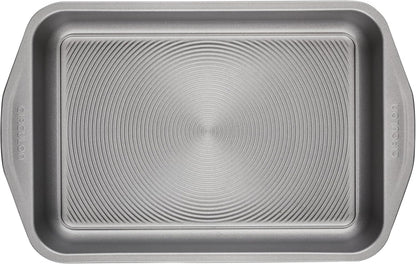 Circulon Total Nonstick Baking Pan with Lid, Rectangle 9 Inch x 13 Inch, Gray Nonstick Cake Pan