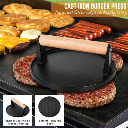 N NOBLE FAMILY 27 PCS Griddle Accessories Kit, Flat Top Grill Accessories Set for Camping, Professional Griddle Spatula Set with Melting Dome, Burger Press for Outdoor BBQ Cooking