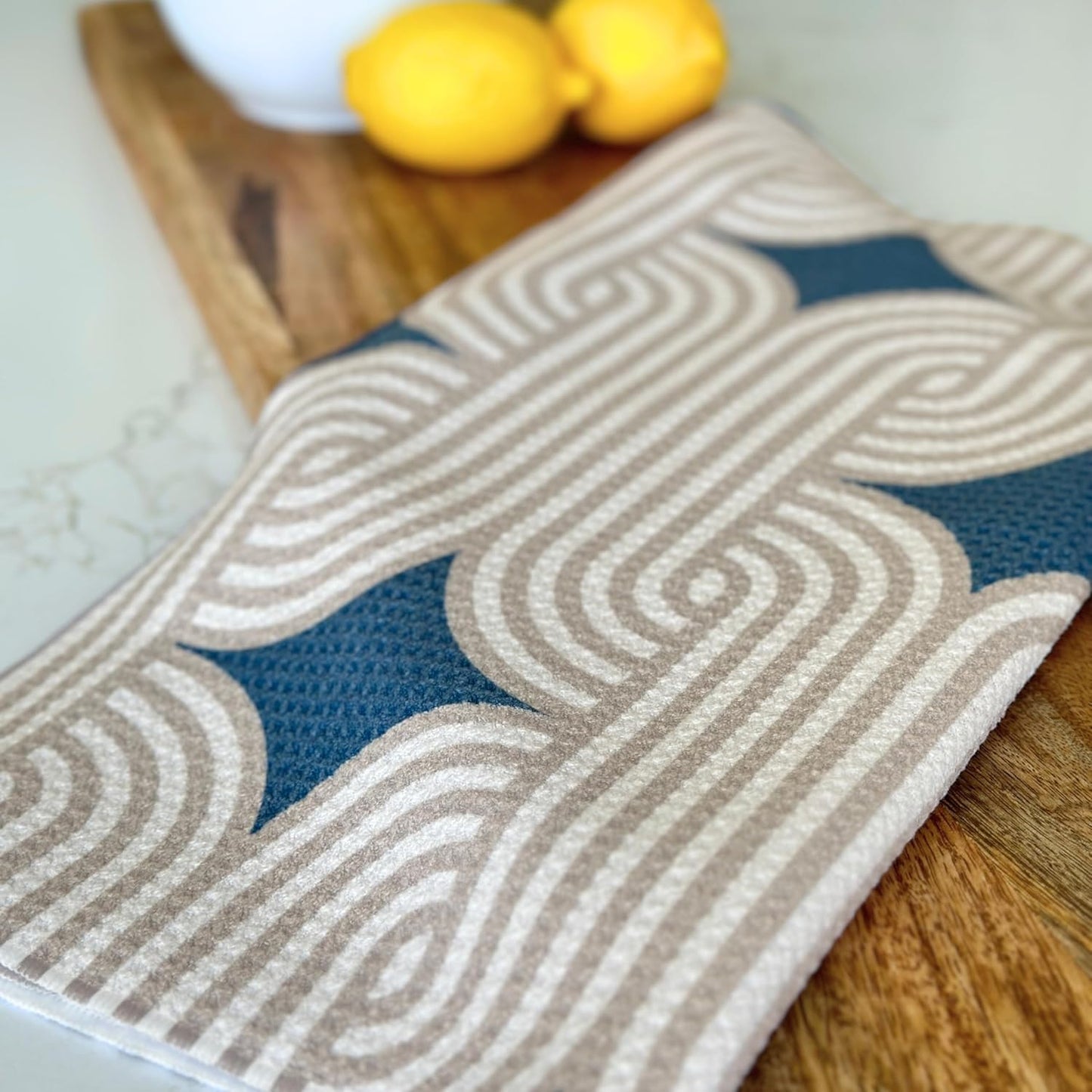 Set 2 100% 18" 30" HONED Kitchen Dish Towel | of | Lightweight Absorbent Dish Cloth for Kitchen Drying | Premium