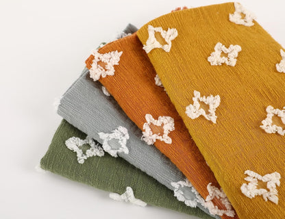 12x24 Tassel,3D Boho Long Lumbar Pillow Cover with Flower Patterned Cotton Decorative Long Lumbar Pillow Cover Pillow