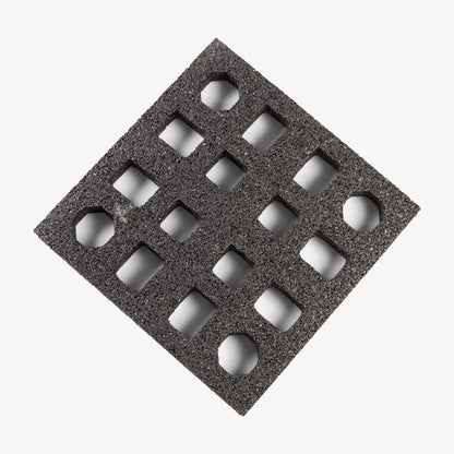 IncStores 2.5 Inch Thick Jamboree Rubber Interlocking Floor 2' x 2' Tiles | Heavy Duty Rubber Outdoor Tiles to Build Better Playgrounds at Homes, Schools, and Daycares | Black, 75 Tiles